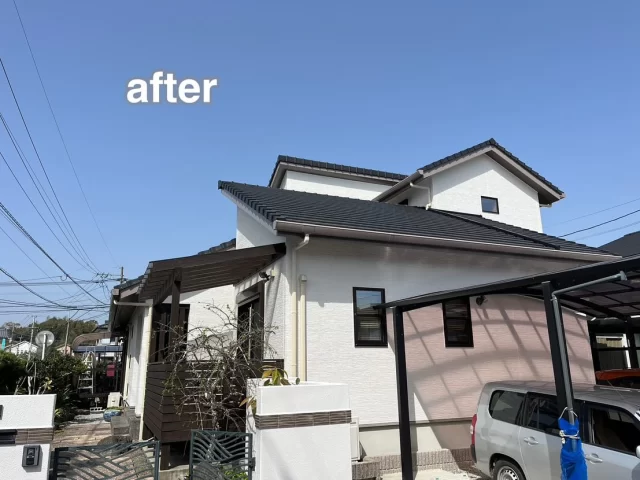こんにちは😃
施工物件のご紹介です✨

✨工事内容✨
足場工事
洗浄工事
目地打替え工事 
外壁塗装
他付帯部分塗
シャッターBOX塗装
門柱塗装
木部塗装　
ウッドデッキ塗装
屋根一部復旧工事

外壁は、1色で塗装しております。

外壁　白系　19-90A
シャッターBOX サッシ色

お家の木部もしっかり塗装させていただきました😌
見違えるほど美しく、素敵になりました😌🥺✨
👩🏻‍💼外壁塗装をお考えの方、お家でのお困り事がある方、是非！株式会社Select techにご連絡下さい！📲

#宮崎県
#宮崎市
#宮崎
#宮崎塗装
#塗装宮崎
#宮崎塗装店 
#塗装 
#外壁塗装
#外壁塗装宮崎
#宮崎外壁塗装
#宮崎塗装
#屋根
#屋根塗装
#屋根塗装宮崎
#宮崎屋根塗装
#宮崎リフォーム
#リフォーム宮崎
#リフォーム
#宮崎工務店
#宮崎市工務店
#宮崎工務店
#屋根葺き替え 
#宮崎オール電化 
#宮崎エコキュート
#宮崎トイレリフォーム
#宮崎キッチンリフォーム