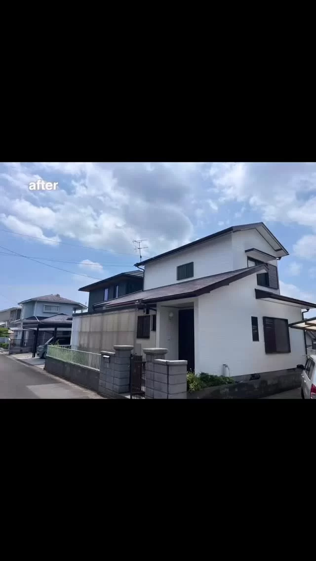 宮崎市清武町　I様邸　外壁屋根塗装工事