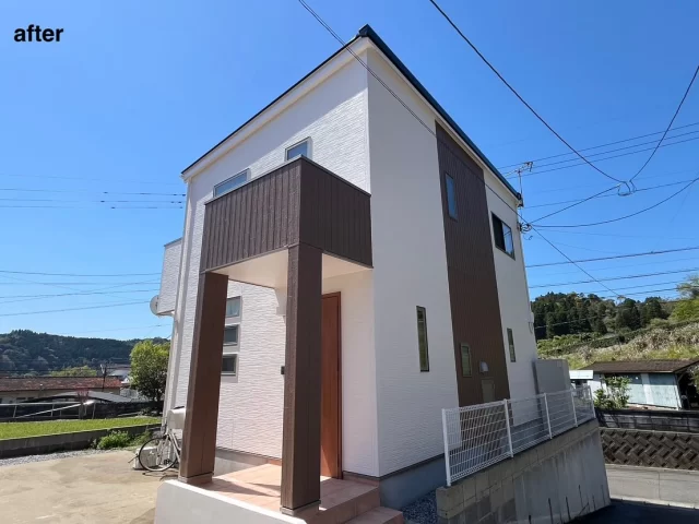 こんにちは😃
施工物件のご紹介です✨

✨工事内容✨
足場工事
洗浄工事
目地工事 
外壁屋根塗装
他付帯部分塗装

外壁は、2色で塗装。
艶を少し抑えた半艶塗装

外壁　全体　ベージュ系　15-90B半艶
外壁　玄関まわり/ライン　茶系　15-40D半艶
屋根　ナスコン

工事ご依頼いただきましてありがとうございました🙇

#宮崎
#宮崎塗装
#塗装宮崎
#宮崎塗装店 
#塗装 
#外壁塗装
#外壁塗装宮崎
#宮崎外壁塗装
#宮崎塗装
#屋根
#屋根塗装
#屋根塗装宮崎
#宮崎屋根塗装
#宮崎リフォーム
#リフォーム宮崎
#リフォーム
#宮崎工務店
#宮崎市工務店
#宮崎工務店
#屋根葺き替え 
#宮崎オール電化 
#宮崎エコキュート