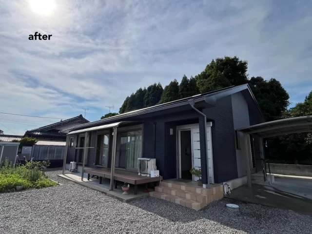こんにちは😃
施工物件のご紹介です✨

✨工事内容✨
足場工事
洗浄工事
目地打替工事 
外壁屋根塗装
他付帯部分塗装

外壁は、2色で塗装

外壁　全体　青系　75-30B
外壁　ライン　青系　75-50B
屋根　スレートブラック

工事ご依頼いただきましてありがとうございました🙇

#宮崎
#宮崎塗装
#塗装宮崎
#宮崎塗装店 
#塗装 
#外壁塗装
#外壁塗装宮崎
#宮崎外壁塗装
#宮崎塗装
#屋根
#屋根塗装
#屋根塗装宮崎
#宮崎屋根塗装
#宮崎リフォーム
#リフォーム宮崎
#リフォーム
#宮崎工務店
#宮崎市工務店
#宮崎工務店
#屋根葺き替え 
#宮崎オール電化 
#宮崎エコキュート