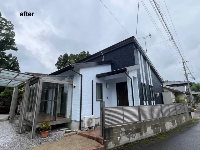 こんにちは😃
施工物件のご紹介です✨

✨工事内容✨
足場工事
洗浄工事
目地打替工事 
外壁屋根塗装
他付帯部分塗装

外壁は、2色で塗装

外壁　濃い青系　75-20D
外壁　淡い青系　75-90D
屋根　ココナッツ

工事ご依頼いただきましてありがとうございました🙇

#宮崎
#宮崎塗装
#塗装宮崎
#宮崎塗装店 
#塗装 
#外壁塗装
#外壁塗装宮崎
#宮崎外壁塗装
#宮崎塗装
#屋根
#屋根塗装
#屋根塗装宮崎
#宮崎屋根塗装
#宮崎リフォーム
#リフォーム宮崎
#リフォーム
#宮崎工務店
#宮崎市工務店
#宮崎工務店
#屋根葺き替え 
#宮崎オール電化 
#宮崎エコキュート