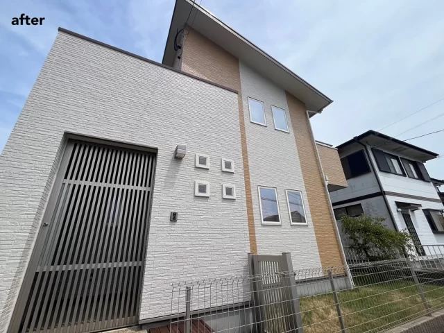 こんにちは😃
施工物件のご紹介です✨

✨工事内容✨
足場工事
洗浄工事
目地打替工事 
外壁屋根塗装
他付帯部分塗装
ウッドデッキ塗装

外壁は、2色で塗装
玄関まわりはクリヤー塗装

外壁  茶系　19-60H
外壁　ベージュ系　25-80B
外壁　玄関まわり　クリヤー塗装
屋根　エコマルーン

工事ご依頼いただきましてありがとうございました🙇

#宮崎
#宮崎塗装
#塗装宮崎
#宮崎塗装店 
#塗装 
#外壁塗装
#外壁塗装宮崎
#宮崎外壁塗装
#宮崎塗装
#屋根
#屋根塗装
#屋根塗装宮崎
#宮崎屋根塗装
#宮崎リフォーム
#リフォーム宮崎
#リフォーム
#宮崎工務店
#宮崎市工務店
#宮崎工務店
#屋根葺き替え 
#宮崎オール電化 
#宮崎エコキュート