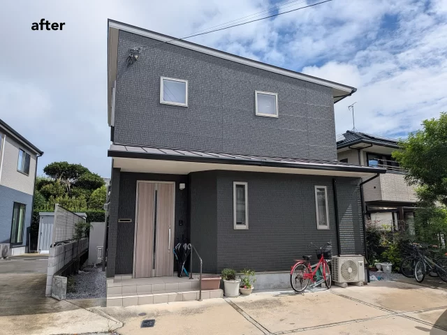 こんにちは😃
施工物件のご紹介です✨

✨工事内容✨
足場工事
洗浄工事
目地打替工事 
外壁塗装
他付帯部分塗装
ウッドデッキ塗装

外壁は、1色で塗装

外壁  グレー系　19-30A

工事ご依頼いただきましてありがとうございました🙇

#宮崎
#宮崎塗装
#塗装宮崎
#宮崎塗装店 
#塗装 
外壁塗装
外壁塗装宮崎
宮崎外壁塗装
宮崎塗装
屋根
屋根塗装
屋根塗装宮崎
宮崎屋根塗装
宮崎リフォーム
リフォーム宮崎
リフォーム
宮崎工務店
宮崎市工務店
宮崎工務店
屋根葺き替え 
宮崎オール電化 
宮崎エコキュート
