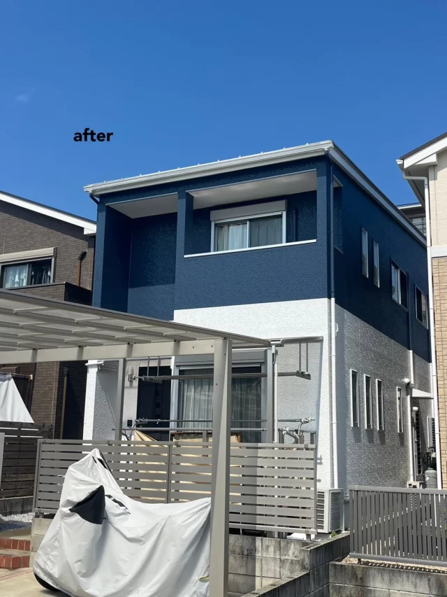 こんにちは😃
施工物件のご紹介です✨

✨工事内容✨
足場工事
洗浄工事
目地打替工事 
外壁塗装
他付帯部分塗装
外塀塗装

外壁は、2色で塗装

外壁　2F  青系　75-30D
外壁  1F  白系　N-90
外塀　白系  N-90

工事ご依頼いただきましてありがとうございました🙇

#宮崎
#宮崎塗装
#塗装宮崎
#宮崎塗装店 
#塗装 
外壁塗装
外壁塗装宮崎
宮崎外壁塗装
宮崎塗装
屋根
屋根塗装
屋根塗装宮崎
宮崎屋根塗装
宮崎リフォーム
リフォーム宮崎
リフォーム
宮崎工務店
宮崎市工務店
宮崎工務店
屋根葺き替え 
宮崎オール電化 
宮崎エコキュート